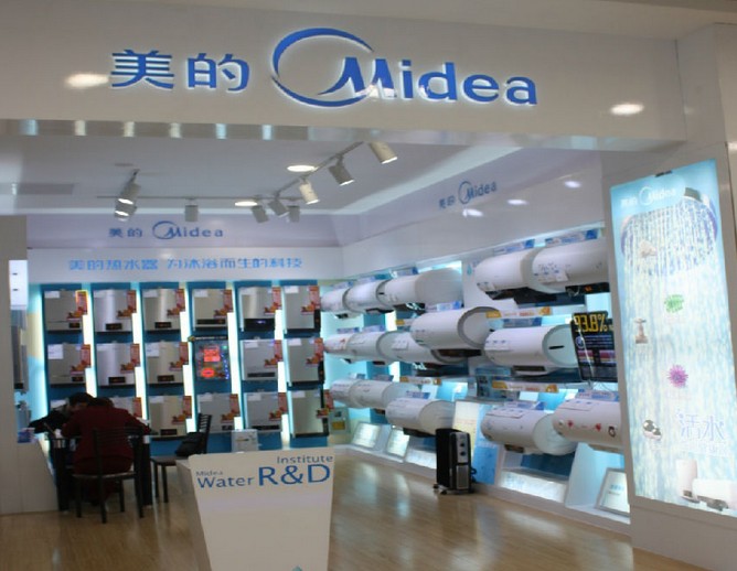 美的卫浴专卖店标准终端展示